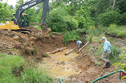 Excavation starts