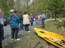 Lake techniques include a discussion about the use of a kayak in fly fishing.