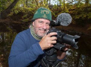 Photo of Tim Flagler with his camera equipment